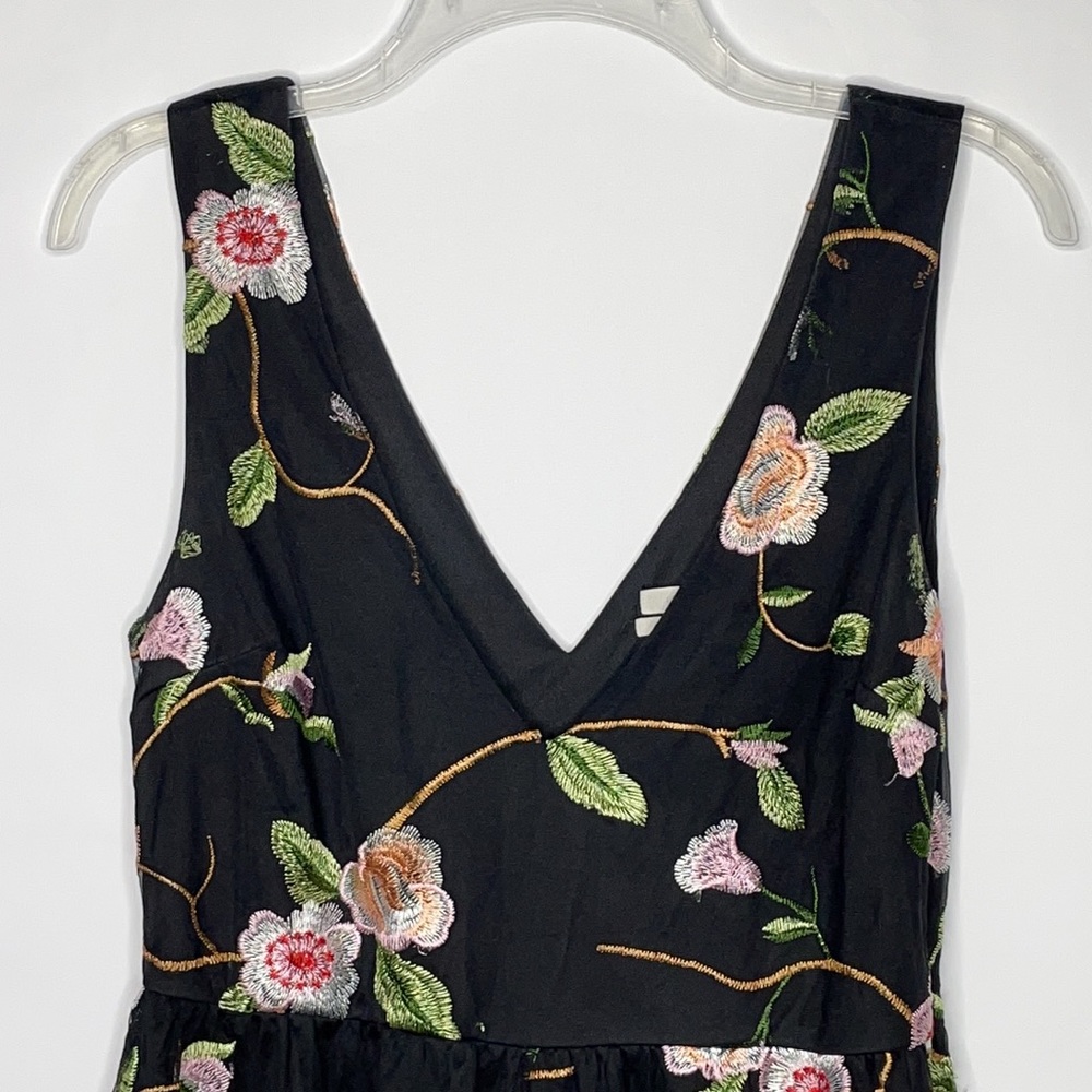 Urban Outfitters Embroidered Mesh Romper (M) - Picture 3 of 9